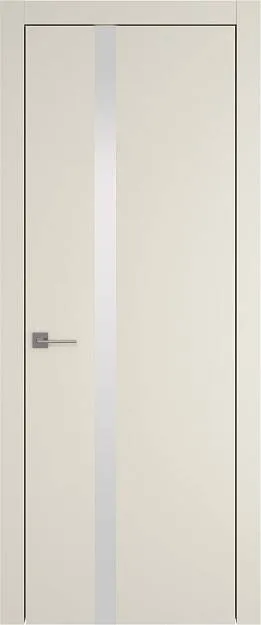 Межкомнатная дверь Tivoli Д-1, цвет - Магнолия ST, Без стекла (ДГ)