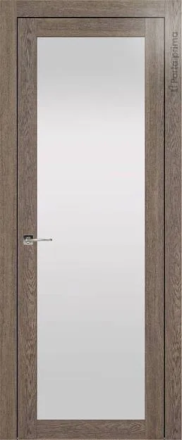 Межкомнатная дверь Tivoli З-3, цвет - Дуб антик, Со стеклом (ДО)