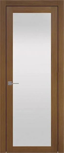 Межкомнатная дверь Tivoli З-1, цвет - Итальянский орех, Со стеклом (ДО)