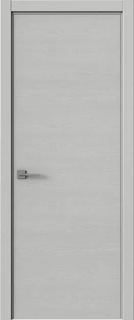 Межкомнатная дверь Tivoli А-2, цвет - Серая эмаль по шпону (RAL 7047), Без стекла (ДГ)