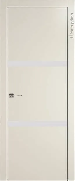Межкомнатная дверь Tivoli В-4, цвет - Магнолия ST, Без стекла (ДГ)