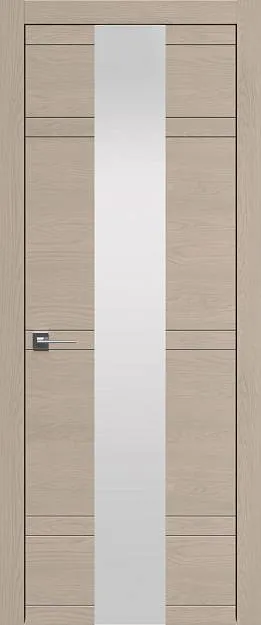 Межкомнатная дверь Tivoli Ж-4, цвет - Дуб муар, Со стеклом (ДО)
