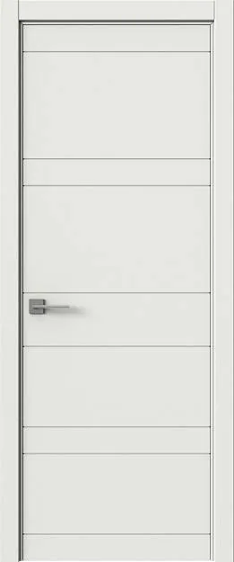 Межкомнатная дверь Tivoli Е-2, цвет - Белый ST, Без стекла (ДГ)