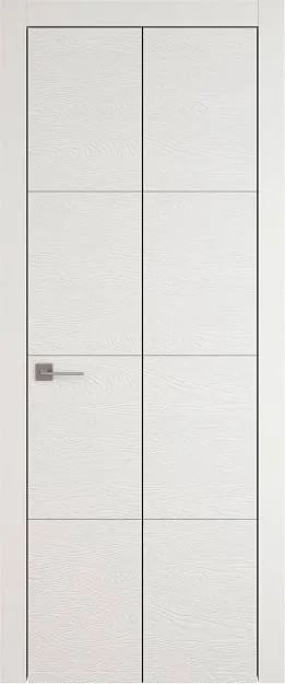 Межкомнатная дверь Tivoli Г-2 Книжка, цвет - Бежевая эмаль по шпону (RAL 9010), Без стекла (ДГ)