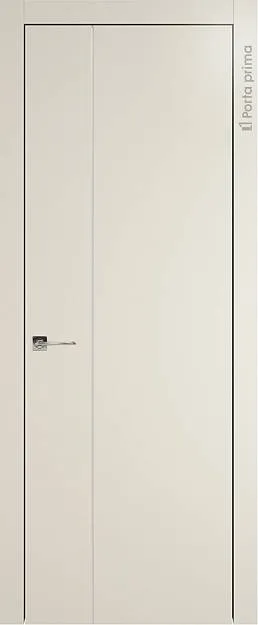 Межкомнатная дверь Tivoli В-1, цвет - Магнолия ST, Без стекла (ДГ)