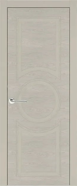 Межкомнатная дверь Ravenna Neo Classic, цвет - Серо-оливковая эмаль по шпону (RAL 7032), Без стекла (ДГ)