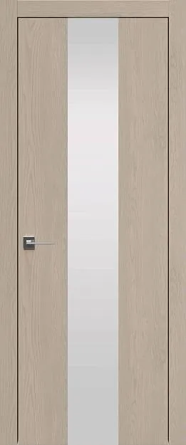 Межкомнатная дверь Tivoli Ж-1, цвет - Дуб муар, Со стеклом (ДО)