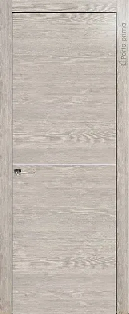Межкомнатная дверь Tivoli Б-3, цвет - Серый дуб, Без стекла (ДГ)