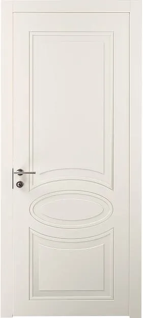 Межкомнатная дверь Florencia Neo Classic, цвет - Бежевая эмаль (RAL 9010), Без стекла (ДГ)