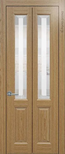Межкомнатная дверь Porta Classic Dinastia, цвет - Дуб карамель, Со стеклом (ДО)