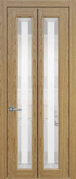 Межкомнатная дверь Porta Classic Domenica, цвет - Дуб карамель, Со стеклом (ДО)