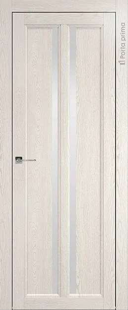 Межкомнатная дверь Sorrento-R Е4, цвет - Белый ясень (nano-flex), Без стекла (ДГ)