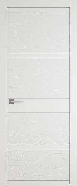 Межкомнатная дверь Tivoli Е-2, цвет - Бежевая эмаль-эмаль по шпону (RAL 9010), Без стекла (ДГ)
