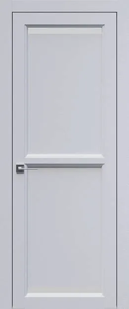 Межкомнатная дверь Sorrento-R Г1, цвет - Белый ST, Без стекла (ДГ)