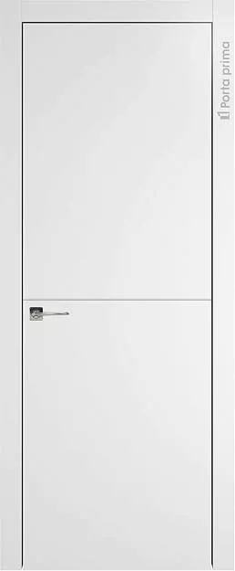 Межкомнатная дверь Tivoli Б-3, цвет - Белая эмаль (RAL 9003), Без стекла (ДГ)