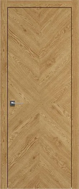 Межкомнатная дверь Tivoli И-1, цвет - Дуб натуральный, Без стекла (ДГ)