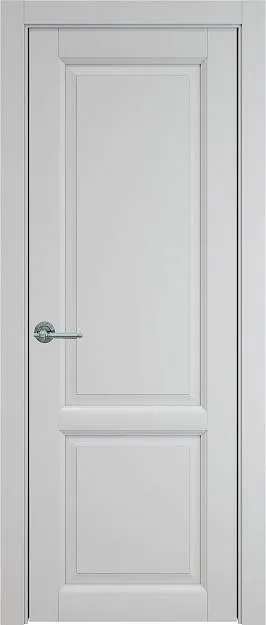 Межкомнатная дверь Dinastia, цвет - Серая эмаль (RAL 7047), Без стекла (ДГ)