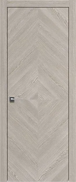 Межкомнатная дверь Tivoli К-1, цвет - Серый дуб, Без стекла (ДГ)
