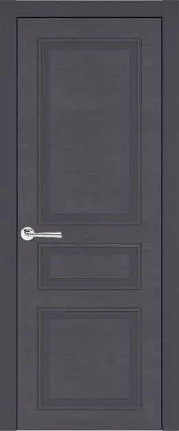 Межкомнатная дверь Imperia-R Neo Classic, цвет - Графитово-серая эмаль по шпону (RAL 7024), Без стекла (ДГ)