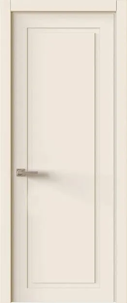 Межкомнатная дверь Tivoli Д-5, цвет - Бежевая эмаль (RAL 9010), Без стекла (ДГ)