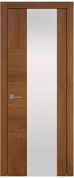 Межкомнатная дверь Tivoli Е-1, цвет - Итальянский орех, Со стеклом (ДО)