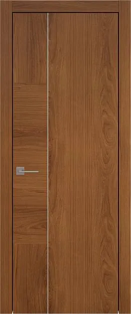 Межкомнатная дверь Tivoli В-1, цвет - Итальянский орех, Без стекла (ДГ)
