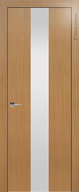 Межкомнатная дверь Tivoli Ж-1, цвет - Миланский орех, Со стеклом (ДО)