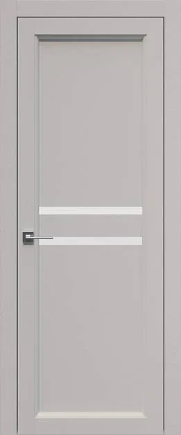 Межкомнатная дверь Sorrento-R В3, цвет - Магнолия ST, Без стекла (ДГ)