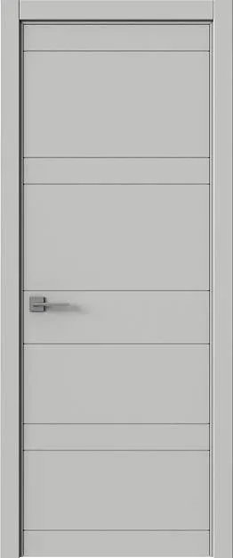 Межкомнатная дверь Tivoli Е-2, цвет - Серая эмаль (RAL 7047), Без стекла (ДГ)