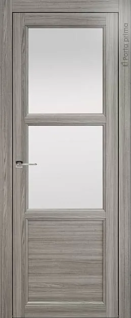 Межкомнатная дверь Sorrento-R Б2, цвет - Орех пепельный, Со стеклом (ДО)