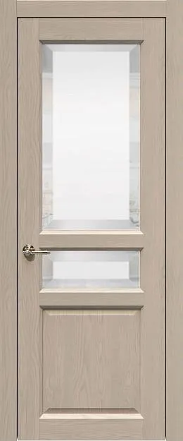 Межкомнатная дверь Imperia-R, цвет - Дуб муар, Со стеклом (ДО)