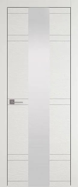 Межкомнатная дверь Tivoli Ж-4, цвет - Бежевая эмаль по шпону (RAL 9010), Со стеклом (ДО)