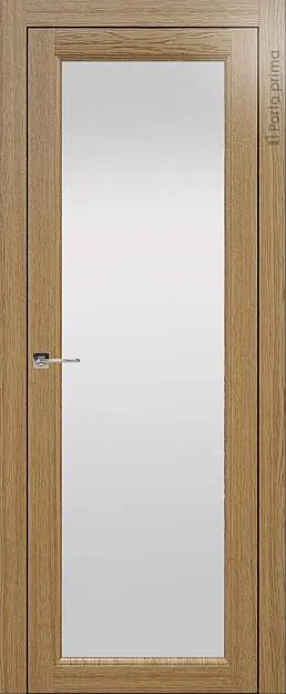 Межкомнатная дверь Sorrento-R В4, цвет - Дуб карамель, Со стеклом (ДО)