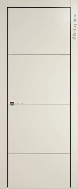 Межкомнатная дверь Tivoli Г-2, цвет - Магнолия ST, Без стекла (ДГ)