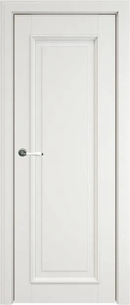 Межкомнатная дверь Domenica LUX, цвет - Белая эмаль (RAL 9003), Без стекла (ДГ)