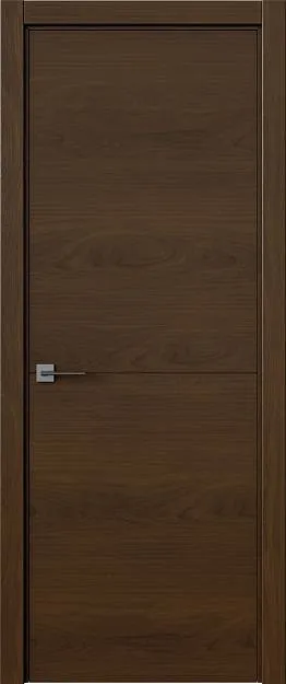 Межкомнатная дверь Tivoli Б-2, цвет - Итальянский орех, Без стекла (ДГ)