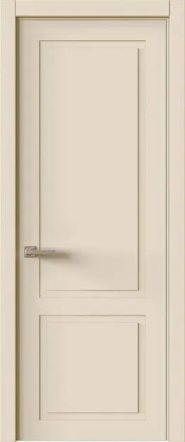 Межкомнатная дверь Tivoli Е-5, цвет - Жемчужная эмаль (RAL 1013), Без стекла (ДГ)