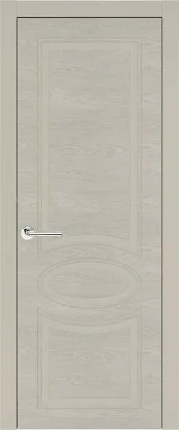 Межкомнатная дверь Florencia Neo Classic, цвет - Серо-оливковая эмаль по шпону (RAL 7032), Без стекла (ДГ)