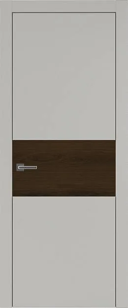 Межкомнатная дверь Tivoli Е-4, цвет - Серая эмаль (RAL 7047), Без стекла (ДГ)