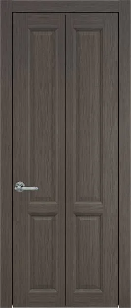 Межкомнатная дверь Porta Classic Dinastia, цвет - Дуб графит, Без стекла (ДГ)