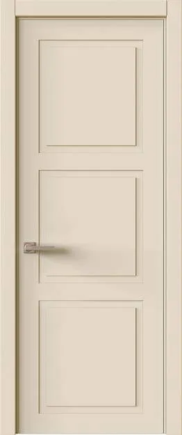 Межкомнатная дверь Tivoli Л-5, цвет - Жемчужная эмаль (RAL 1013), Без стекла (ДГ)