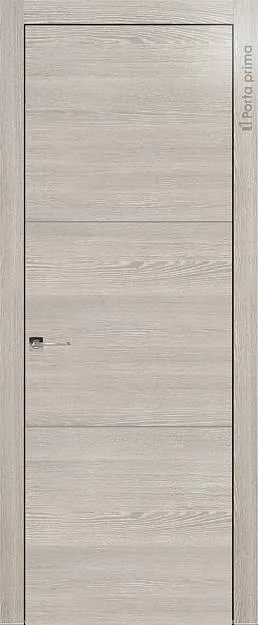 Межкомнатная дверь Tivoli В-2, цвет - Серый дуб, Без стекла (ДГ)