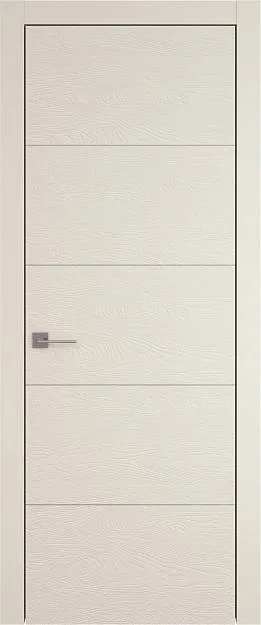 Межкомнатная дверь Tivoli Д-2, цвет - Жемчужная эмаль по шпону (RAL 1013), Без стекла (ДГ)