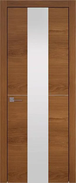 Межкомнатная дверь Tivoli Ж-3, цвет - Итальянский орех, Со стеклом (ДО)