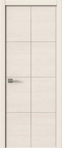Межкомнатная дверь Tivoli Л-2, цвет - Бежевая эмаль по шпону (RAL 9010), Без стекла (ДГ)