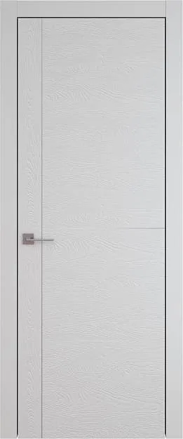 Межкомнатная дверь Tivoli Е-3, цвет - Серая эмаль по шпону (RAL 7047), Без стекла (ДГ)