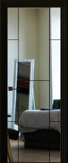 Межкомнатная дверь Tivoli А-1, цвет - Зеркало серебро Matrice, Со стеклом (ДО)