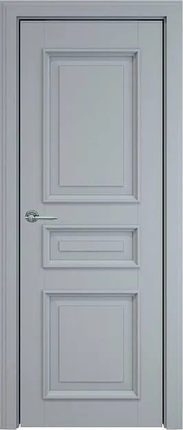 Межкомнатная дверь Imperia-R LUX, цвет - Серебристо-серая эмаль (RAL 7045), Без стекла (ДГ)