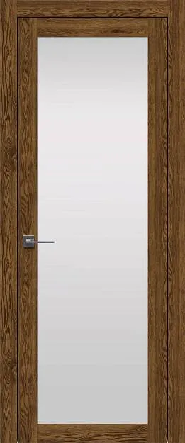 Межкомнатная дверь Tivoli З-3, цвет - Дуб коньяк, Со стеклом (ДО)