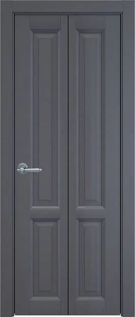 Межкомнатная дверь Porta Classic Dinastia, цвет - Антрацит ST, Без стекла (ДГ)